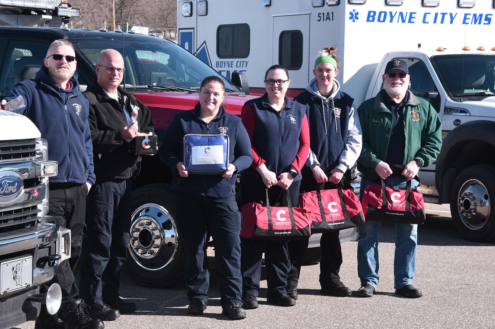 Carter Kits help first responders take better care of patients with